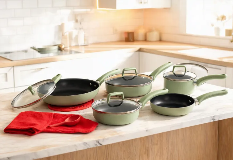 Complete nonstick cookware set